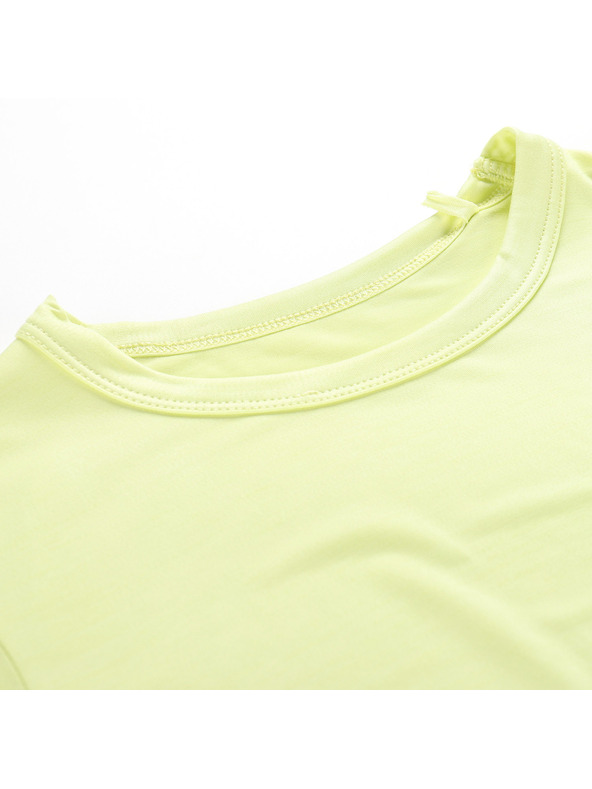 ALPINE PRO Детска бързосъхнеща тениска ALPINE PRO BASIKO luminary green