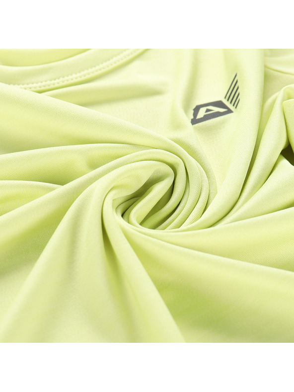 ALPINE PRO Детска бързосъхнеща тениска ALPINE PRO BASIKO luminary green