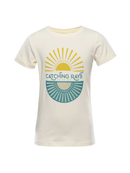 ALPINE PRO Детска памучна тениска ALPINE PRO DORGO cream вариант pb