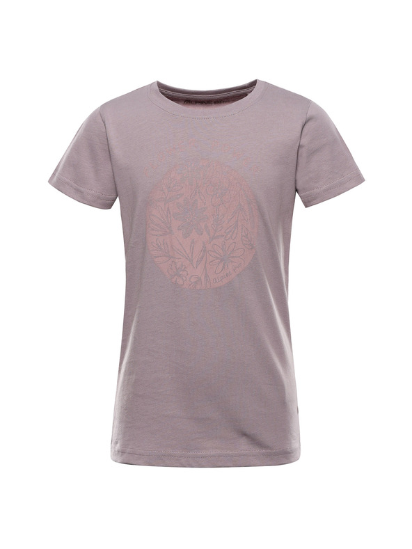 ALPINE PRO Детска тениска от органичен памук ALPINE PRO TERMESO 2 пъдпъдък варианта pb