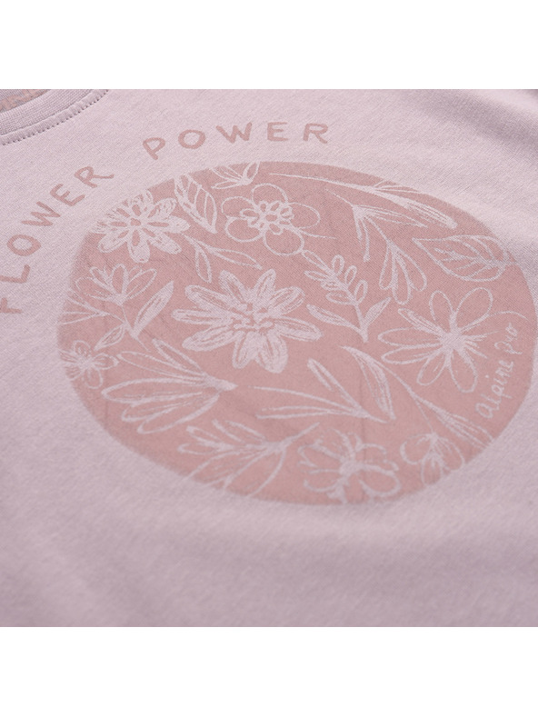 ALPINE PRO Детска тениска от органичен памук ALPINE PRO TERMESO 2 пъдпъдък варианта pb