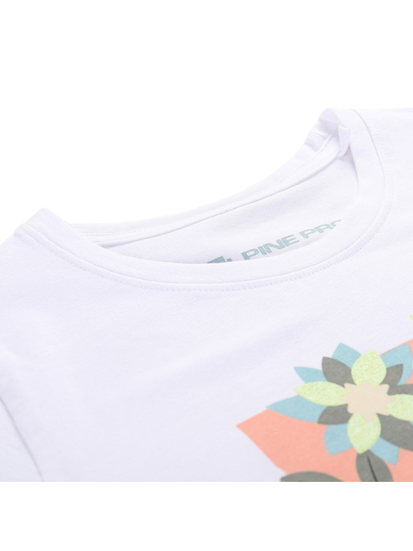 ALPINE PRO Детска памучна тениска ALPINE PRO DORGO бяла варианта pc