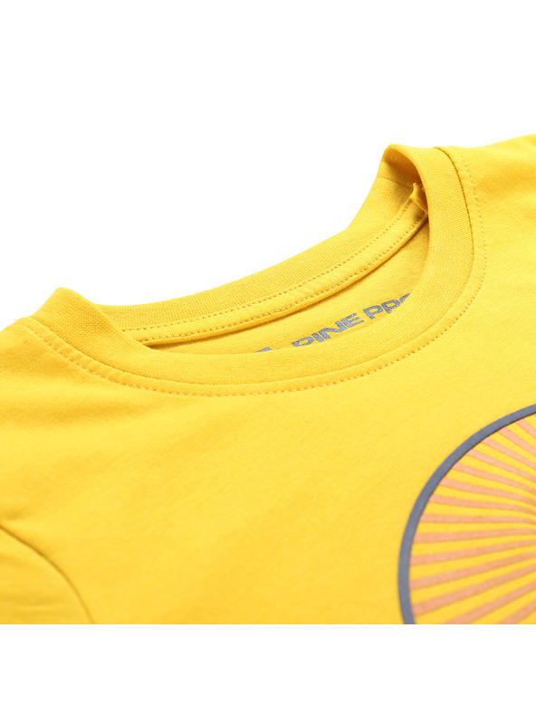 ALPINE PRO Детска бързосъхнеща тениска ALPINE PRO REJO 2 лимонено жълта варианта pb