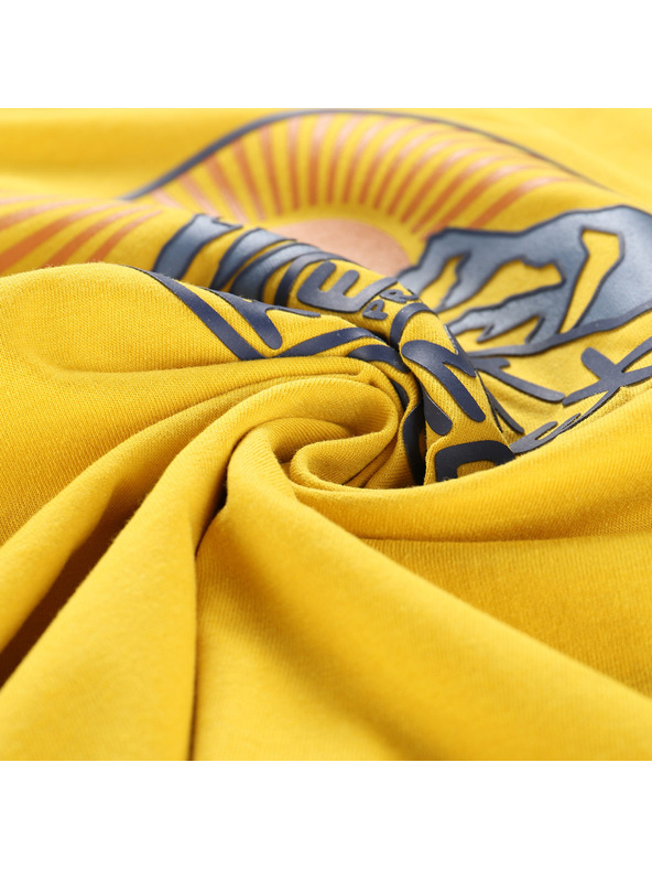 ALPINE PRO Детска бързосъхнеща тениска ALPINE PRO REJO 2 лимонено жълта варианта pb