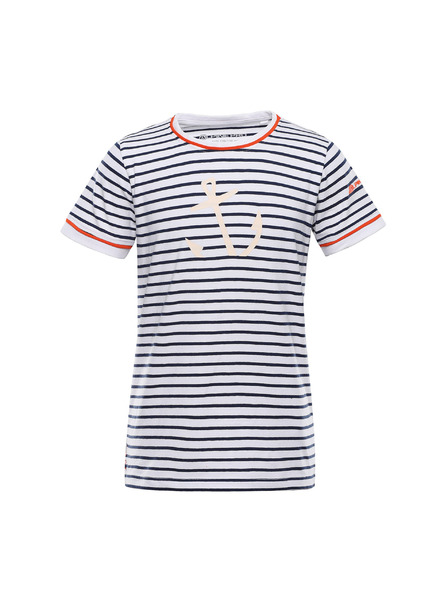 ALPINE PRO Детска памучна тениска с променлив печат ALPINE PRO NAMORO moonlit ocean