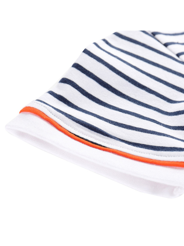 ALPINE PRO Детска памучна тениска с променлив печат ALPINE PRO NAMORO moonlit ocean