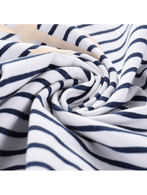 ALPINE PRO Детска памучна тениска с променлив печат ALPINE PRO NAMORO moonlit ocean