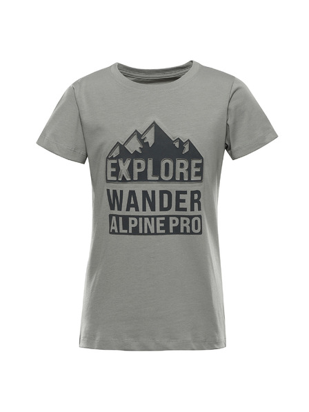 ALPINE PRO Детска памучна тениска ALPINE PRO DORGO сянка варианта pg