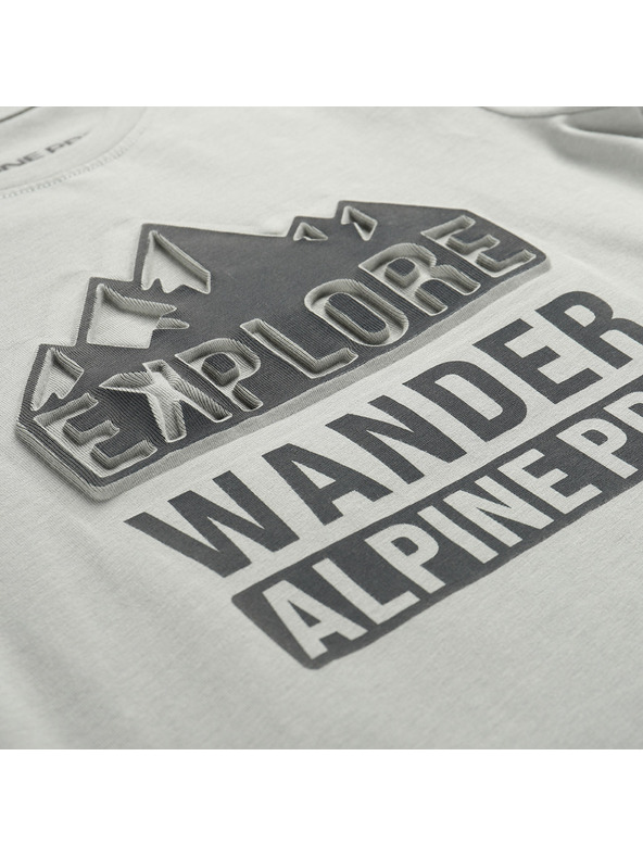 ALPINE PRO Детска памучна тениска ALPINE PRO DORGO сянка варианта pg