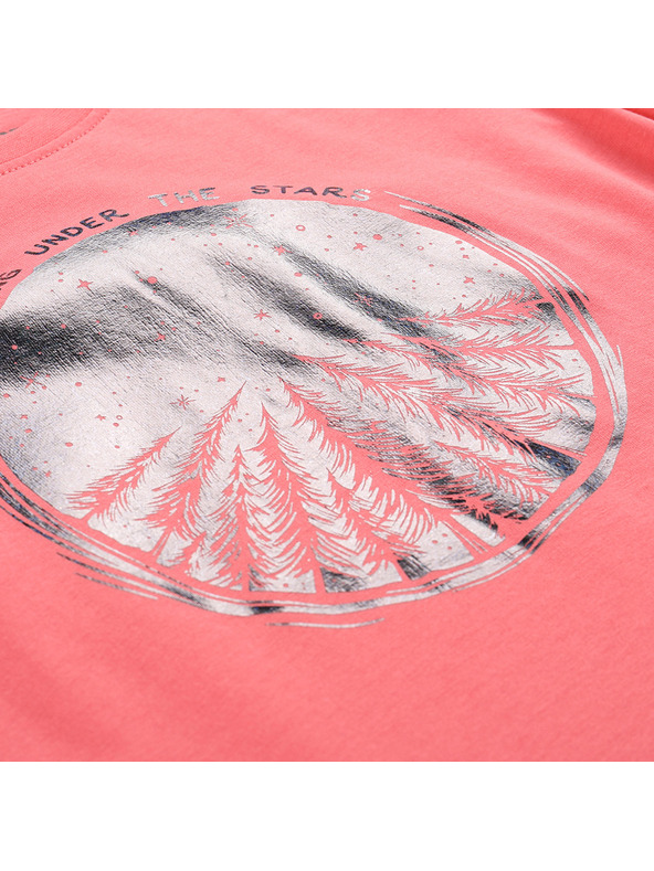 ALPINE PRO Детска бързосъхнеща тениска ALPINE PRO REJO 2 корал варианта pc