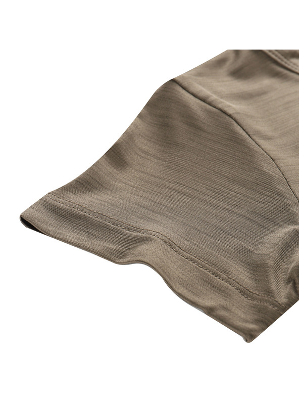 ALPINE PRO Детска бързосъхнеща тениска ALPINE PRO BASIKO stone gray