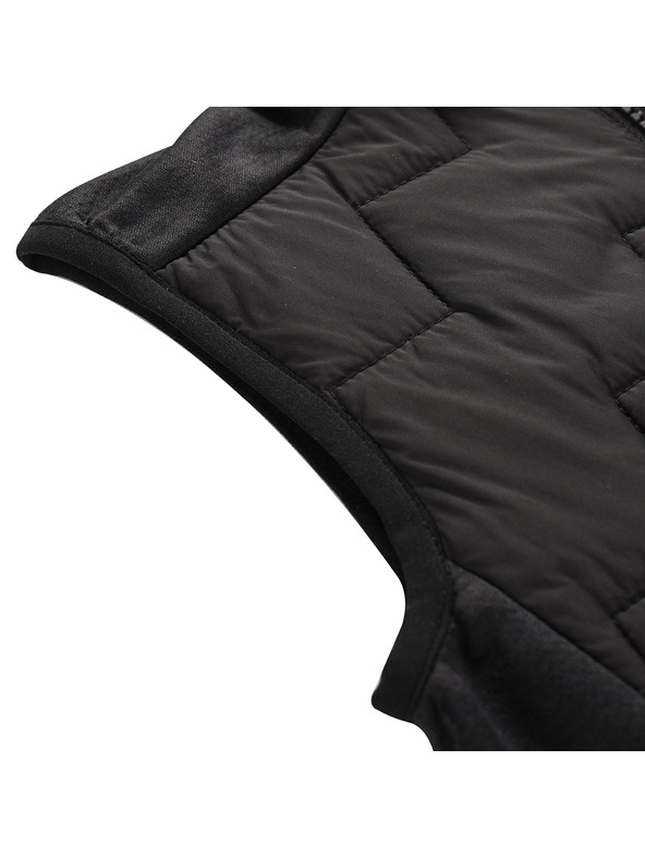 ALPINE PRO Детска жилетка с мериново пълнене ALPINE PRO NERCO black