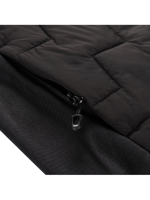 ALPINE PRO Детска жилетка с мериново пълнене ALPINE PRO NERCO black