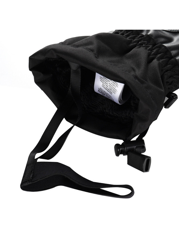 ALPINE PRO Мъжки ски ръкавици с мембрана ptx ALPINE PRO LEDET черни