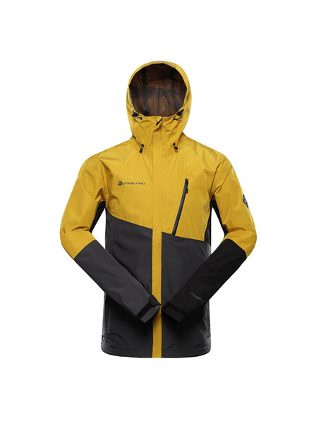 ALPINE PRO Мъжко яке с мембрана ptx ALPINE PRO NOREM 3 лимонено жълто