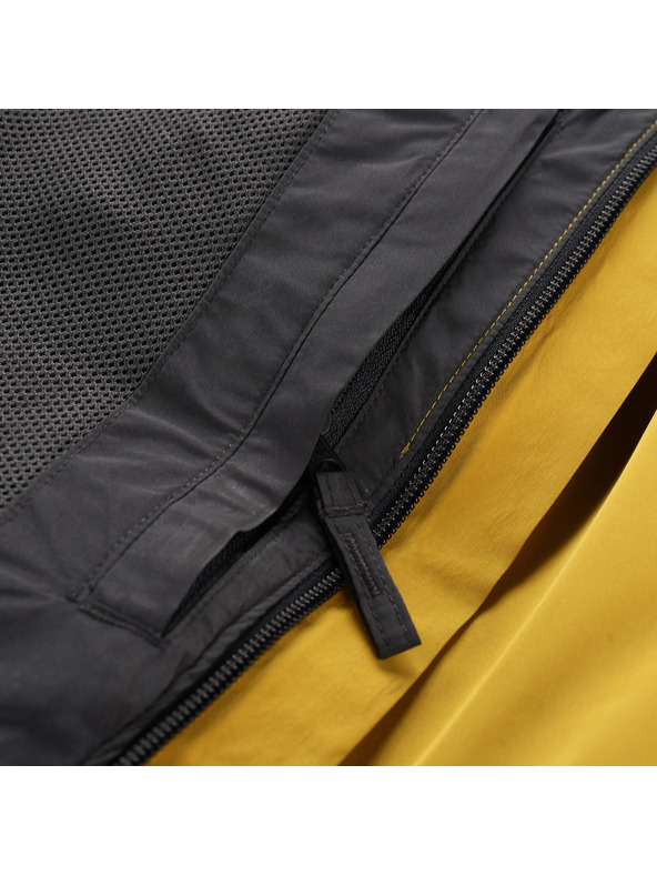 ALPINE PRO Мъжко яке с мембрана ptx ALPINE PRO NOREM 3 лимонено жълто