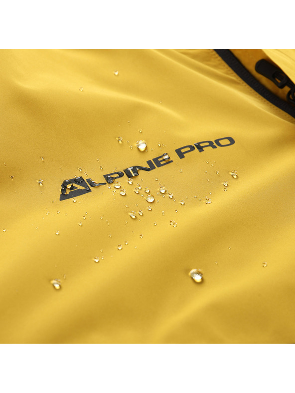 ALPINE PRO Мъжко яке с мембрана ptx ALPINE PRO NOREM 3 лимонено жълто