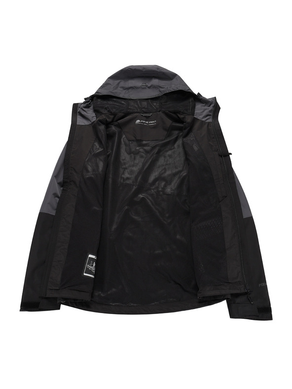 ALPINE PRO Мъжко яке с мембрана ptx ALPINE PRO NOREM 3 черно