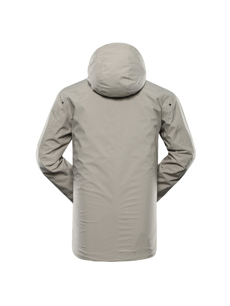 ALPINE PRO Мъжко яке с мембрана ptx ALPINE PRO REMON abbey stone