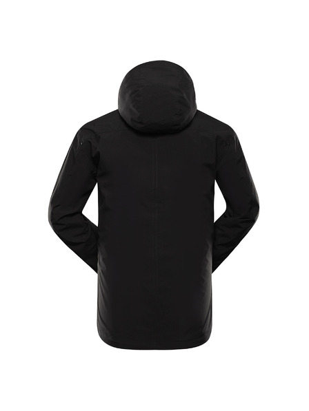 ALPINE PRO Мъжко яке с мембрана ptx ALPINE PRO REMON черно