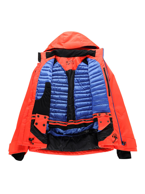 ALPINE PRO Мъжко ски яке с мембрана ptx snow ALPINE PRO REAS 2 neon red