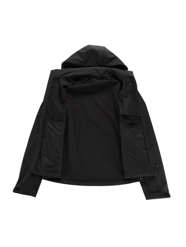 ALPINE PRO Мъжко софтшел яке с мембрана ALPINE PRO HOOR black
