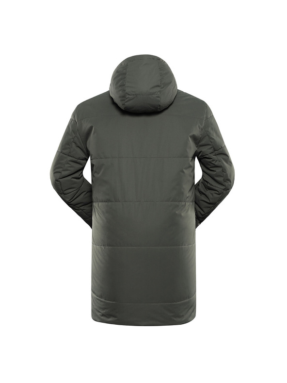 ALPINE PRO Мъжко по-дълго зимно яке с мембрана ptx ALPINE PRO COLWEL петрол