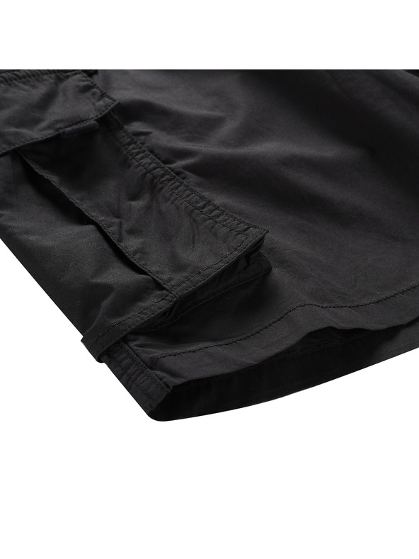 ALPINE PRO Мъжки памучни къси панталони ALPINE PRO URT черно