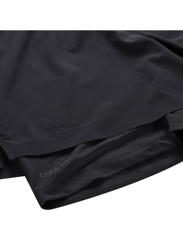 ALPINE PRO Мъжки спортни шорти с cool dry ALPINE PRO GAJER black