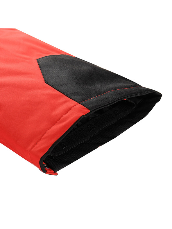 ALPINE PRO Мъжки ски панталони с мембрана PTX сняг ALPINE PRO EDES олимпийско червено