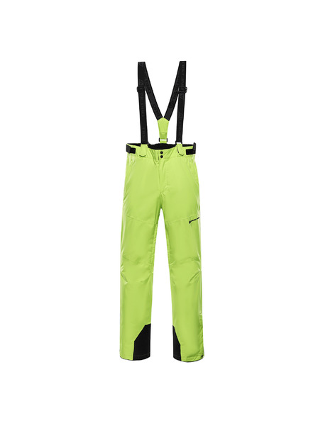 ALPINE PRO Мъжки ски панталони с мембрана ptx snow ALPINE PRO EDES 2 acid lime