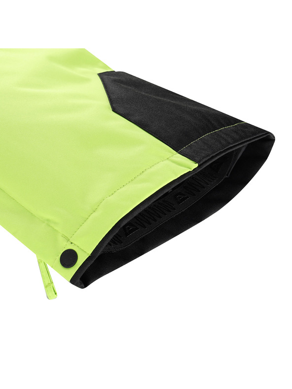 ALPINE PRO Мъжки ски панталони с мембрана ptx snow ALPINE PRO EDES 2 acid lime