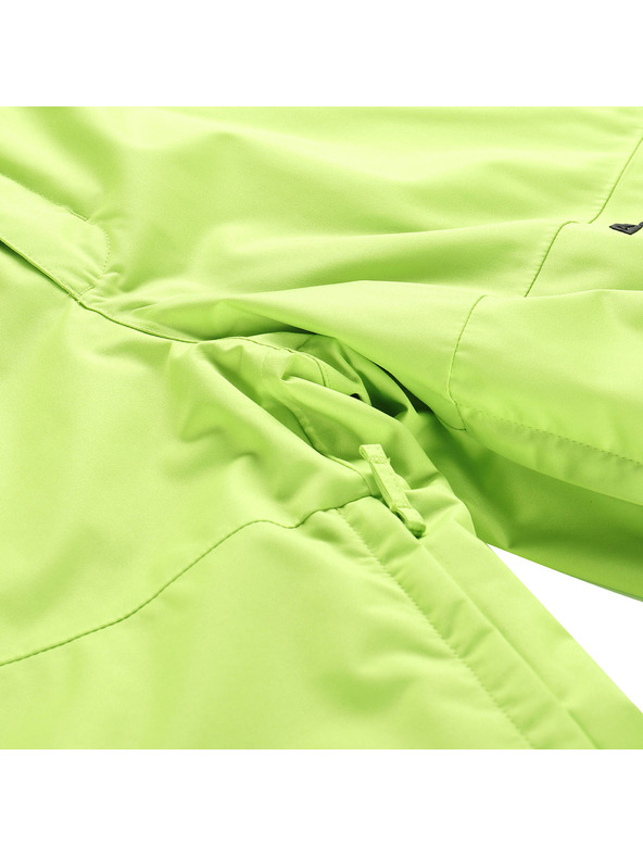 ALPINE PRO Мъжки ски панталони с мембрана ptx snow ALPINE PRO EDES 2 acid lime