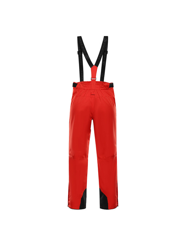 ALPINE PRO Мъжки ски панталони с мембрана PTX сняг ALPINE PRO EDES 2 олимпийско червено