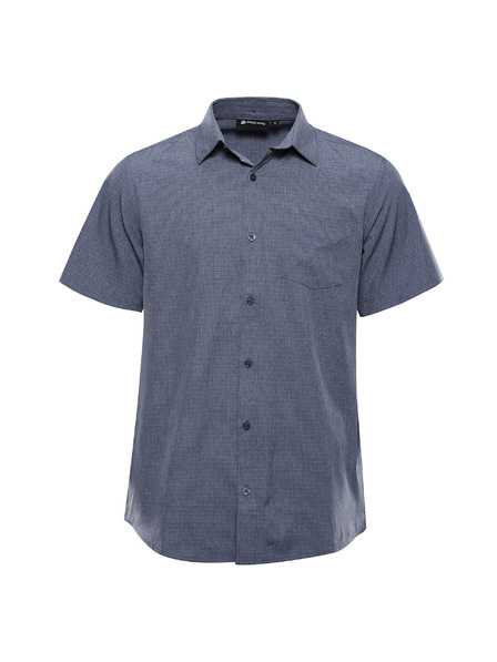 ALPINE PRO Мъжка бързосъхнеща риза ALPINE PRO WERAN dk.metal blue