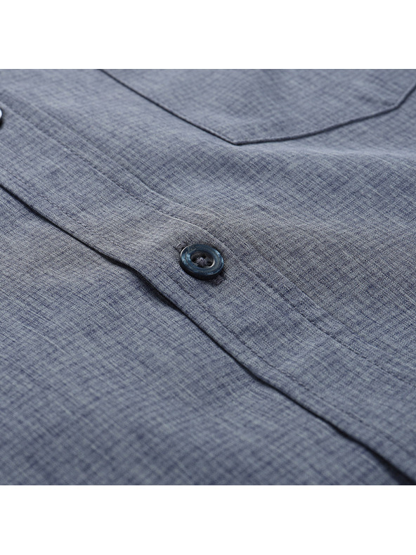 ALPINE PRO Мъжка бързосъхнеща риза ALPINE PRO WERAN dk.metal blue