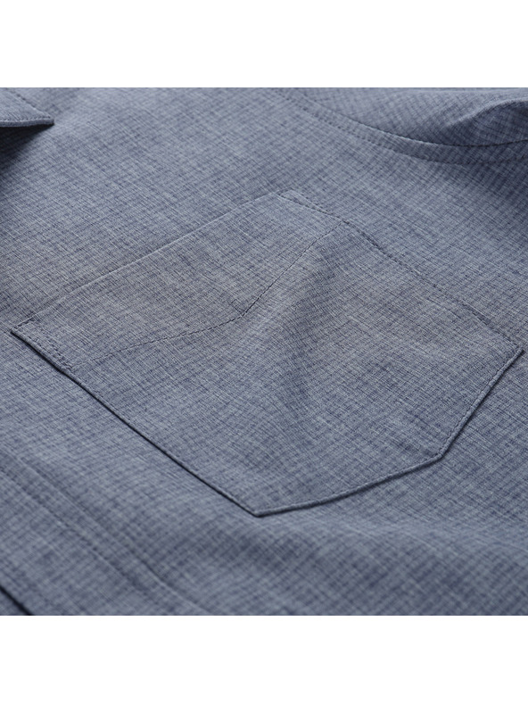 ALPINE PRO Мъжка бързосъхнеща риза ALPINE PRO WERAN dk.metal blue