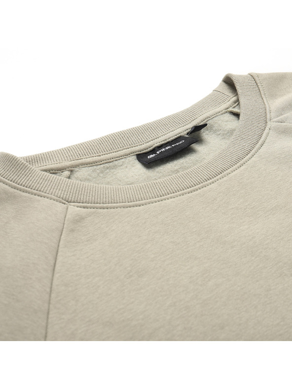 ALPINE PRO Мъжка памучна суитшърт ALPINE PRO NEGG abbey stone