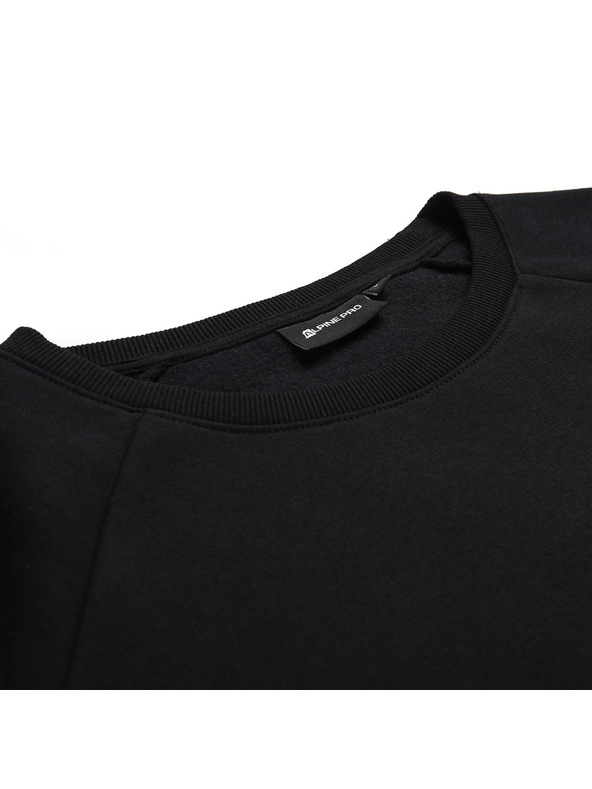ALPINE PRO Мъжка памучна суитшърт ALPINE PRO NEGG black
