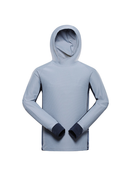 ALPINE PRO Мъжки суитшърт с бързо сушене ALPINE PRO FEZ ashley blue