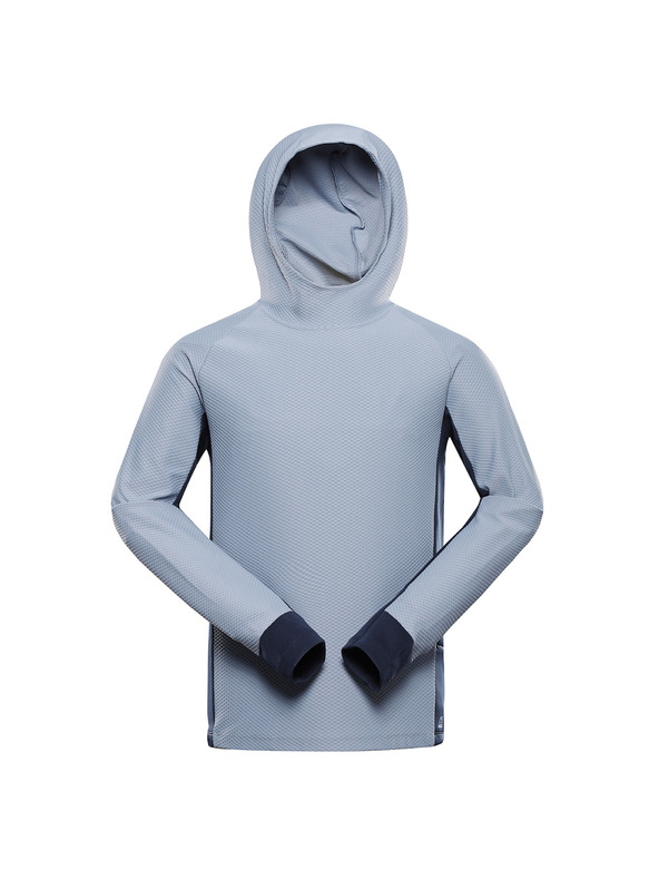 ALPINE PRO Мъжки суитшърт с бързо сушене ALPINE PRO FEZ ashley blue