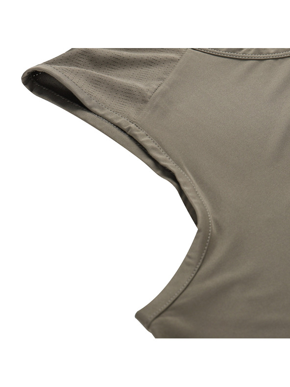 ALPINE PRO Мъжко бързосъхнещо потник с cool dry ALPINE PRO GELAD 3 stone gray