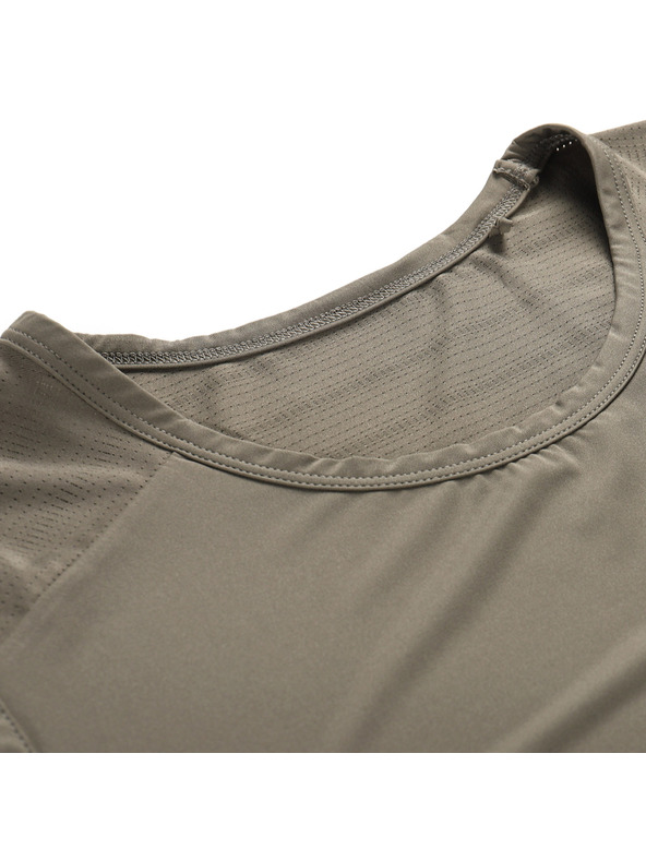 ALPINE PRO Мъжко бързосъхнещо потник с cool dry ALPINE PRO GELAD 3 stone gray