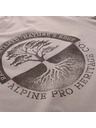 ALPINE PRO Мъжка памучна тениска ALPINE PRO DORG driftwood вариант pa