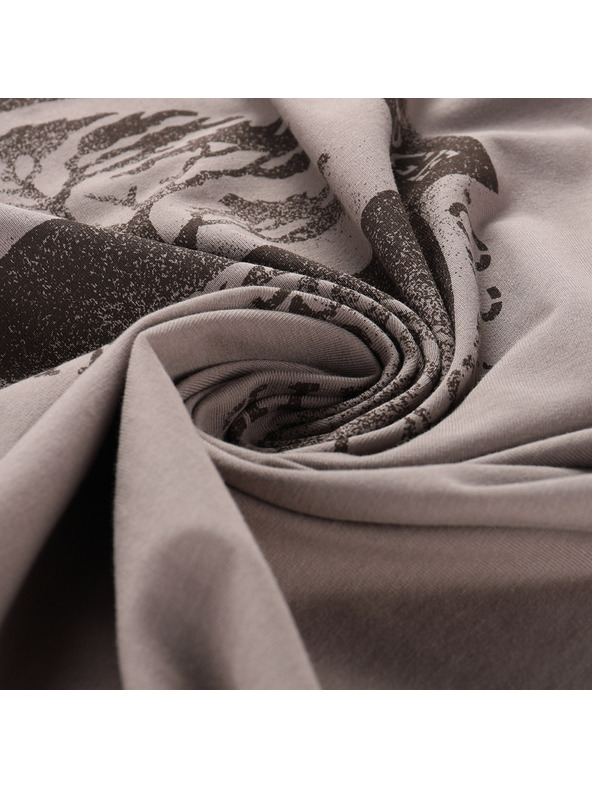 ALPINE PRO Мъжка памучна тениска ALPINE PRO DORG driftwood вариант pa