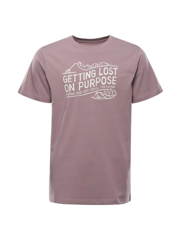 ALPINE PRO Мъжка памучна тениска ALPINE PRO DORG quail вариант pb