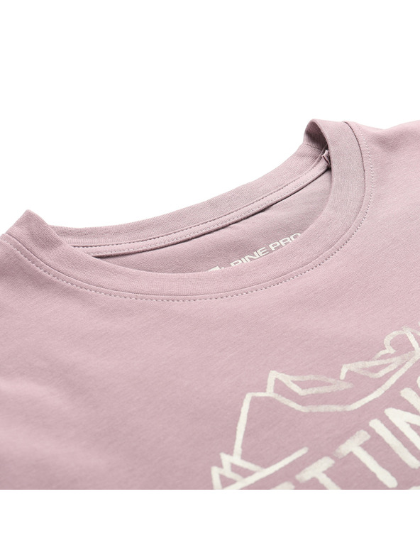 ALPINE PRO Мъжка памучна тениска ALPINE PRO DORG quail вариант pb