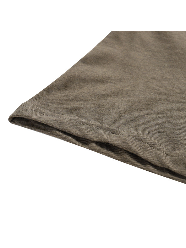 ALPINE PRO Мъжка тениска от немачкащ се материал ALPINE PRO NOGER каменносиво вариант pb