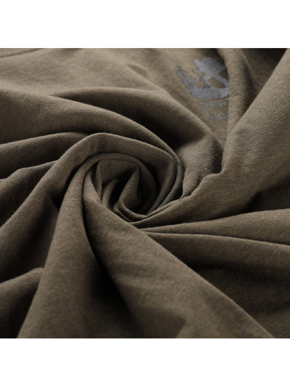 ALPINE PRO Мъжка тениска от немачкащ се материал ALPINE PRO NOGER каменносиво вариант pb