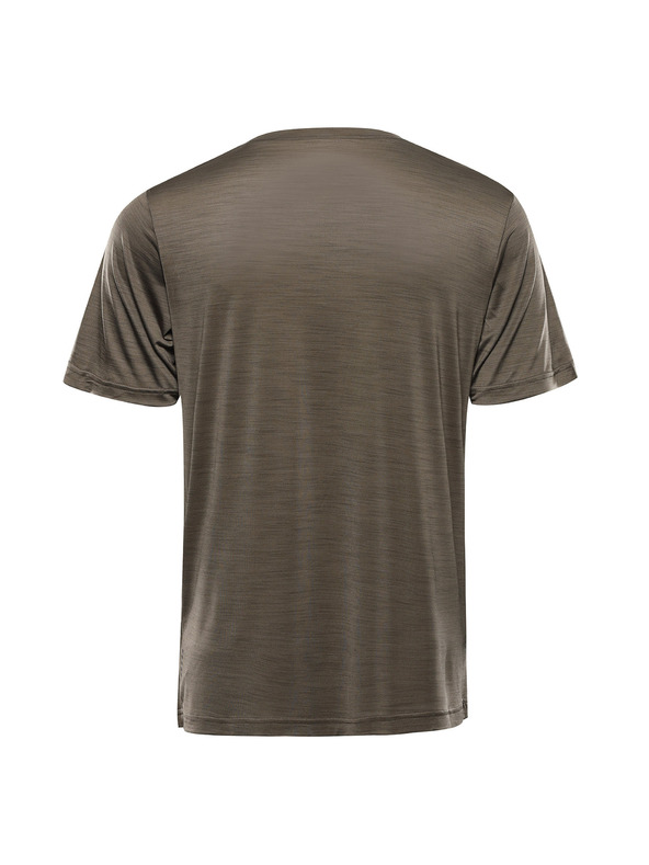 ALPINE PRO Мъжка бързосъхнеща тениска с cool dry ALPINE PRO BASIK stone gray